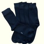 ARMANDO férfi bambusz zokni – 5 pár, Fekete