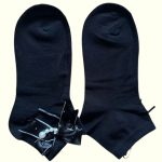 AURA.VIA Női bokazokni masnival és gyöngyös dísszel 1 pár