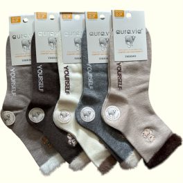 Aura Via női thermo gyapjúkeverék zokni