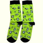 Yvonne panda mintás zokni