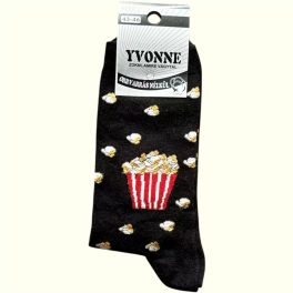 Yvonne vicces zokni – Popcorn mintával